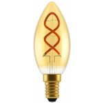 Nordlux LED žárovka Spiral Deco Candle E14 3W 2200K zlatá LED žárovky sklo 2080101458 – Zboží Živě