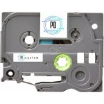 BROTHER TZe-231 12 mm černý tisk/bílý podklad laminovaná kompatibilní – Zboží Dáma