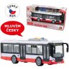 Auta, bagry, technika MaDe Autobus na setrvačník mluví česky a hlásí zastávky