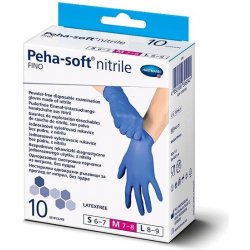 HARTMANN Rukavice vyš.Peha-soft NITRILE FINO L 10ks