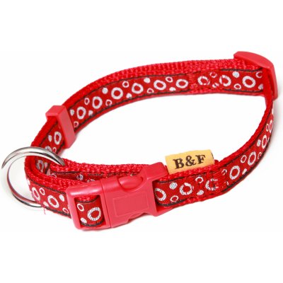 BAFPET Popruhový obojek PUNTÍKY – Zboží Dáma