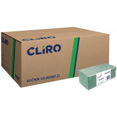 Cliro Z-Z, 1 vrstva, zelené, 25x23 cm, 5000 ks – Zbozi.Blesk.cz