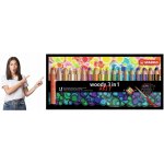 Stabilo Pastelky STABILO woody 3 v 1 ARTY- barvička vodovka voskovka- 18 ks + ořezávátko+štětec 451918 – Zboží Dáma