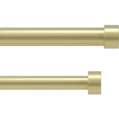 Umbra Garnýž CAPPA DOUBLE SET/2ks 91-168cm mosazná – Zboží Mobilmania