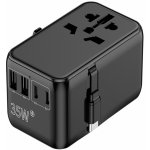 CROSSIO ChargeMe Adapter PLUS PD35W 2A+3C GaN III – Zboží Živě