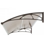 Gutta Valtellina 120 x 82 cm hnědá/čirý – Zboží Mobilmania