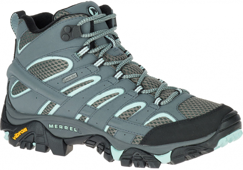 Merrell Moab 2 Mid GTX sedona sage modrá