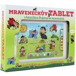 Teddies Mravenečkův tablet plast 30x20x2 cm na baterie se zvukem – Zboží Dáma
