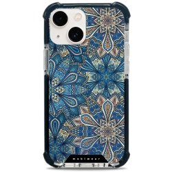 Mobiwear MagSafe Elite Bumper Apple iPhone 13 Mini - D015D Modré mandala květy