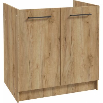 Deftrans Dřezová kuchyňská skříňka Mito 2D, zlatý dub, 80 x 82 x 46 cm – Zboží Dáma Deftrans Dřezová kuchyňská skříňka Mito 2D, zlatý dub, 80 x 82 x 46 cm – Zboží Dáma