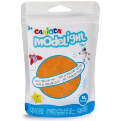 Carioca Modelovací hmota Modelight 50g Oranžová