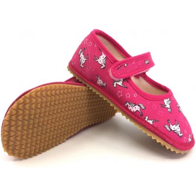 Beda dívčí barefoot bačkory -baleríny Unicorn BF 060010/BA – Zboží Mobilmania