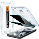 Spigen Glass tR EZ Fit Privacy 2 Pack - Samsung Galaxy S24 Ultra AGL07625 – Zboží Mobilmania
