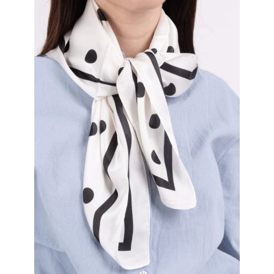 Mar.Co dámský šátek s puntíky bílý – Sleviste.cz