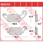 Zadní brzdové destičky TRW / Lucas Yamaha 125 N-Max 2015 - – Sleviste.cz