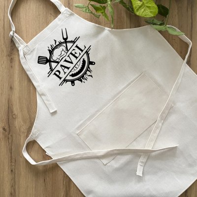 canvas Zástěra s kapsou Grillmaster Zástěra s kapsou Grillmaster – Hledejceny.cz