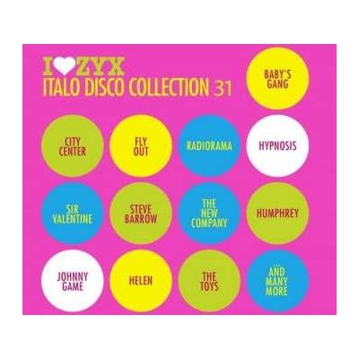 Various Artists: Zyx Italo Disco Collection 31 CD – Hledejceny.cz