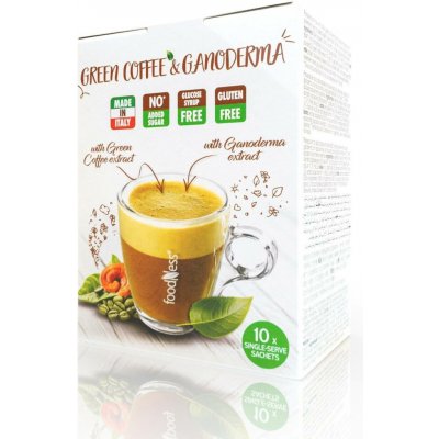 Foodness Rozpustná Zelená s ganodermou 200 g – Sleviste.cz