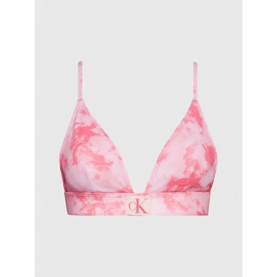 Calvin Klein bikini KW0KW02121 OJV dámská plavková podprsenka růžová
