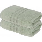 Livarno froté ručník Zero Twist 50 x 100 cm 2 ks zelená – Sleviste.cz
