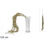 Due Esse Vánoční větvička glitrovaná 125 cm, zlatá barva – Hledejceny.cz