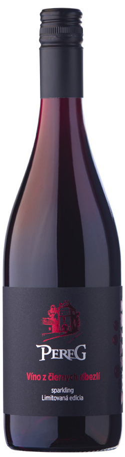 Pereg Víno z černého rybízu sparkling 11% 0,75 l (holá láhev)