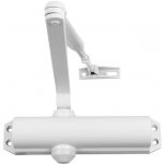 Assa Abloy FAB DC120 EN2/3/4 s lomeným ramínkem pro lehké dveře Bílá – Hledejceny.cz