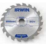 Irwin Pilový kotouč s SK plátkem, 210x30 mm, 20 zubů, pro ruční kotoučové pily, I210/20 – Hledejceny.cz