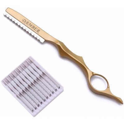 Gaira Seřezávač na vlasy Gaira Damber zlatá 4558 – Zbozi.Blesk.cz