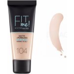 Maybelline Fit me! make-up 104 Soft Ivory 30 ml – Zboží Mobilmania