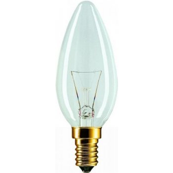 TES-LAMP žárovka svíčková čirá E14 240V/25W