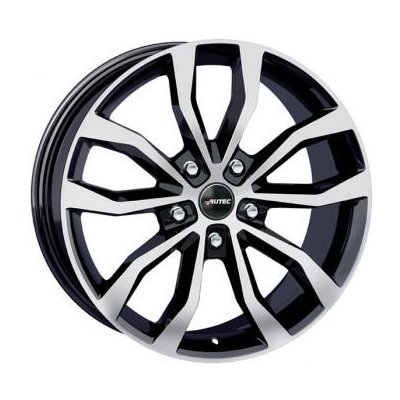 Autec Uteca 9,5x19 5x114,3 ET45 black polished