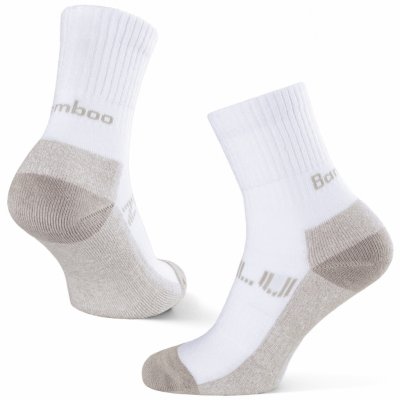 Zulu ponožky Bambus Trek W bílá – Zboží Mobilmania