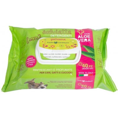 Farm Company ubrousky s Aloe Vera 40 ks – Zboží Mobilmania
