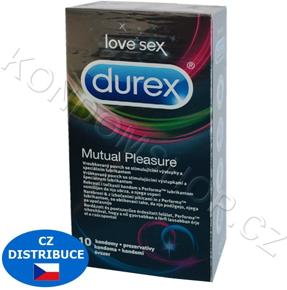 Durex Mutual Pleasure 10ks od 143 Kč - Heureka.cz