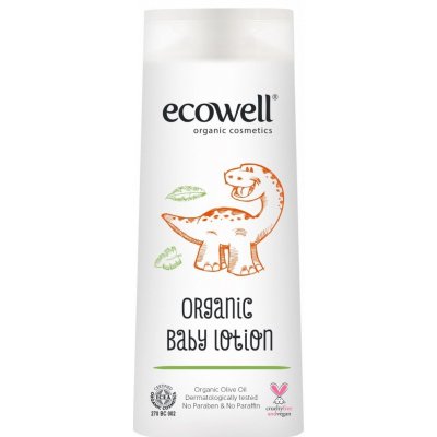 Ecowell Dětské tělové mléko BIO 300 ml