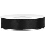 PartyDeco Černá stuha 12 mm x 25 m (1 ks) – Zboží Mobilmania