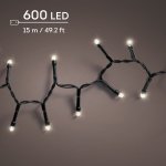 Kaemingk LED světelný řetěz Hrozen teplá bílá 7m – Hledejceny.cz