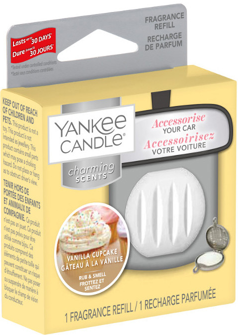 Yankee Candle Vanilla Cupcake désodorisant voiture à suspendre