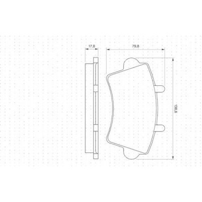 BOSCH 0 986 424 614 Sada brzdových destiček, kotoučová brzda (0986424614) – Hledejceny.cz