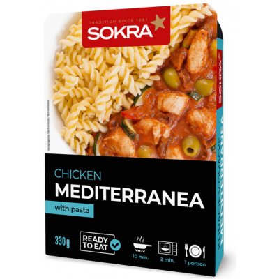 Sokra Kuřecí v omáčce Mediterranea 330 g – Sleviste.cz