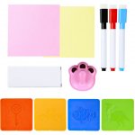 Aga4Kids Dětská tabule na fixy 2v1 Růžová – Zboží Mobilmania