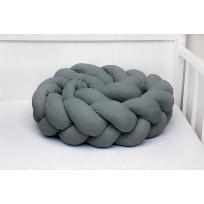 SCAMP Mušelínový mantinel šedá – Zboží Mobilmania