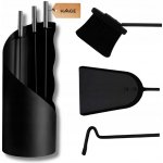 Hage 4dílná ocelová černá – Hledejceny.cz