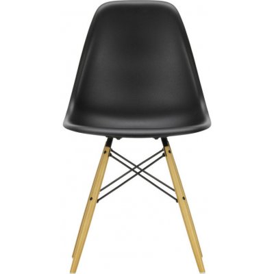 Vitra Eames DSW deep black – Zboží Mobilmania