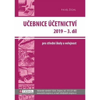 Učebnice Účetnictví III. díl 2019 - Pavel Štohl