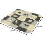 Kruzzel Pěnové puzzle 30,5x30,5 cm 35 dílků 25785 – Zboží Dáma