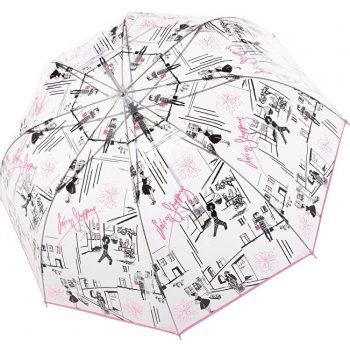 Doppler Lang Fiber AC Transparent St. Tropez dámský průhledný holový deštník  od 880 Kč - Heureka.cz