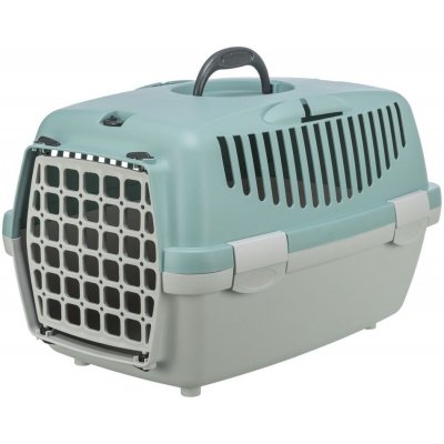 Trixie Transportní box Capri 2 XS-S 37 x 34 x 55 cm světlešedá/šalvějová – Zboží Dáma