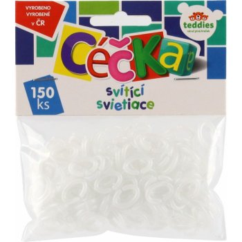 Teddies Céčka svítící 150 ks plast v sáčku